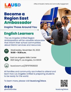 EL Ambassador flyer